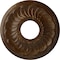 Ekena Millwork Blackthorn Ceiling Medallion (Canopies up to 4 7/8"), 11 3/4"OD x 3 5/8"ID x 1"P, Root Beer Crackle CM11BLRBC - alternate 1